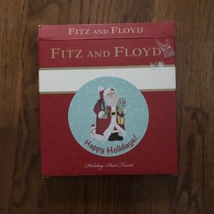 Fitz and Floyd Christmas Trivet New